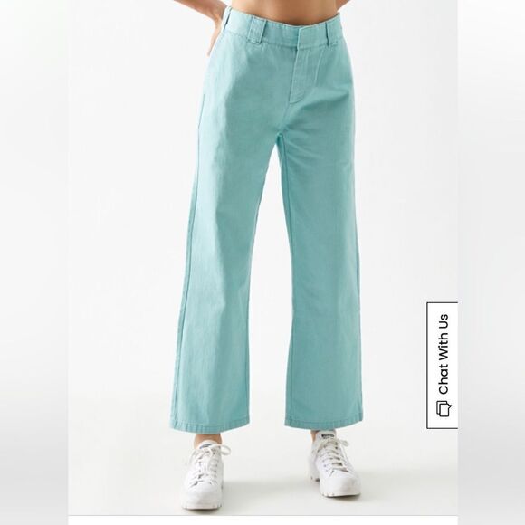 Obey Creeper High Waisted Straight Leg Trousers Size 31 - Picture 1 of 11